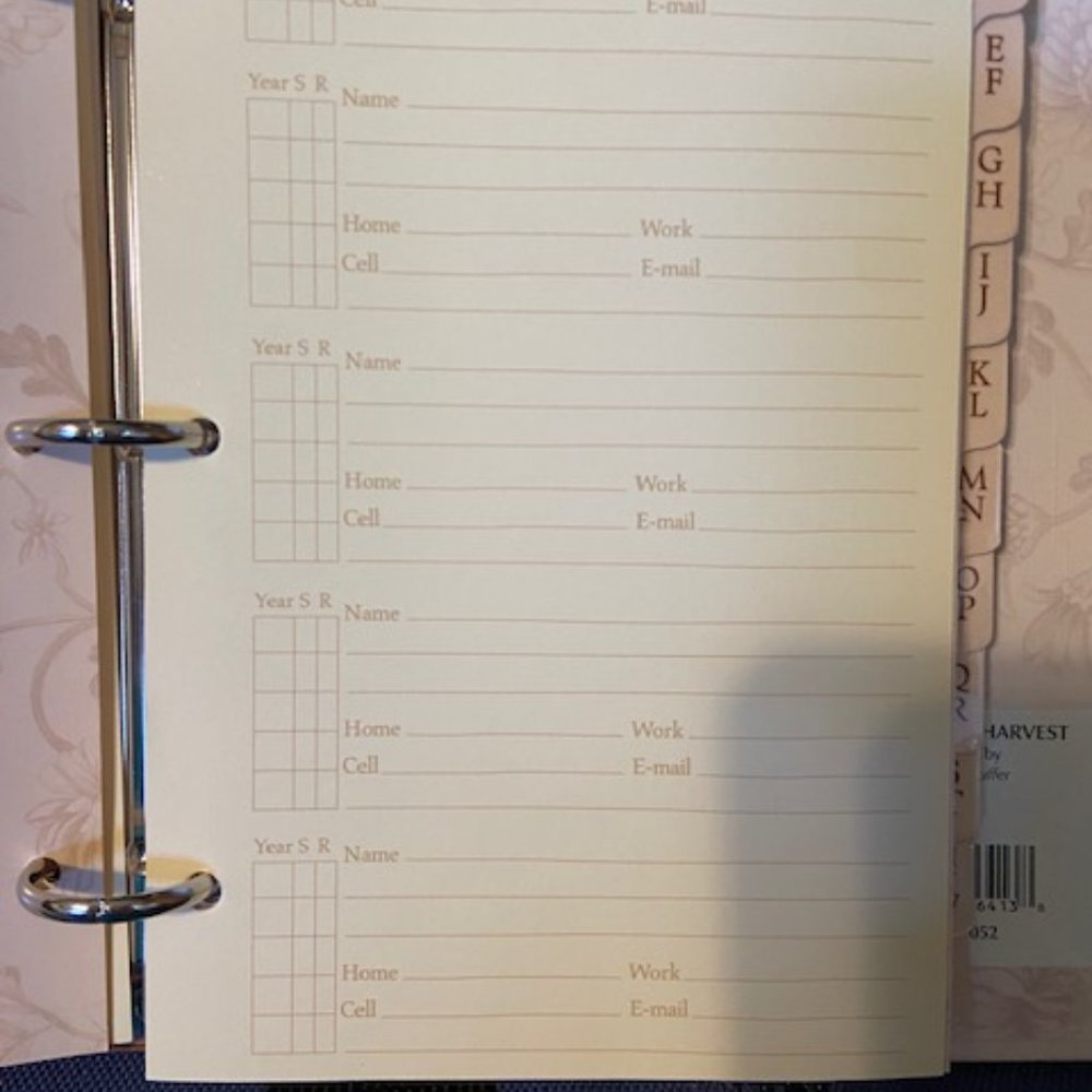 LANG ADDRESS BOOK, NEVER USED - Picture 5 of 5